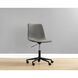 Cal Antique Grey Office Chair